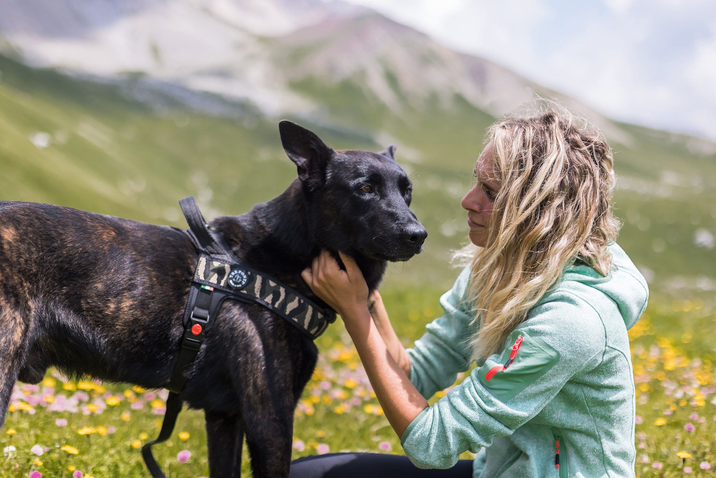 Primo Plus Onyx Euro Camo Harness with Handle