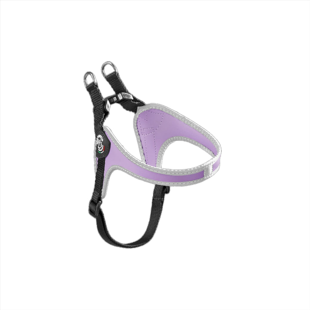 Easy Fit Silver - Lilac Harness with Adjustable Girth