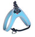 Easy Fit Liberta Light Blue Harness with No Escape Adjustable Closure