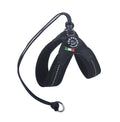 Easy Fit Liberta Black Mesh Harness with No Escape Adjustable Closure