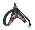 Easy Fit Liberta Natural Leopard Harness with No Escape Adjustable Closure