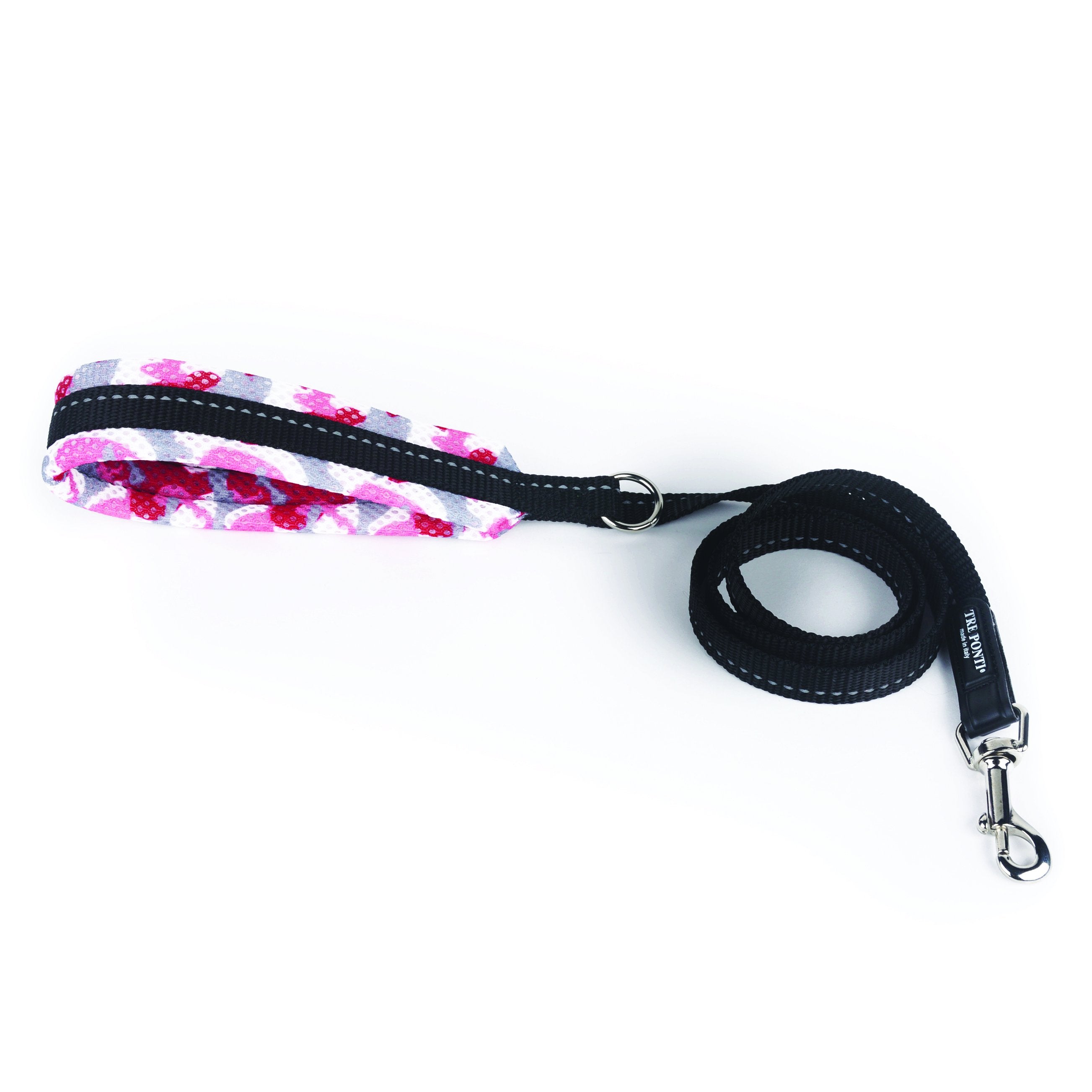 Pink Camo Mesh Handle Lead