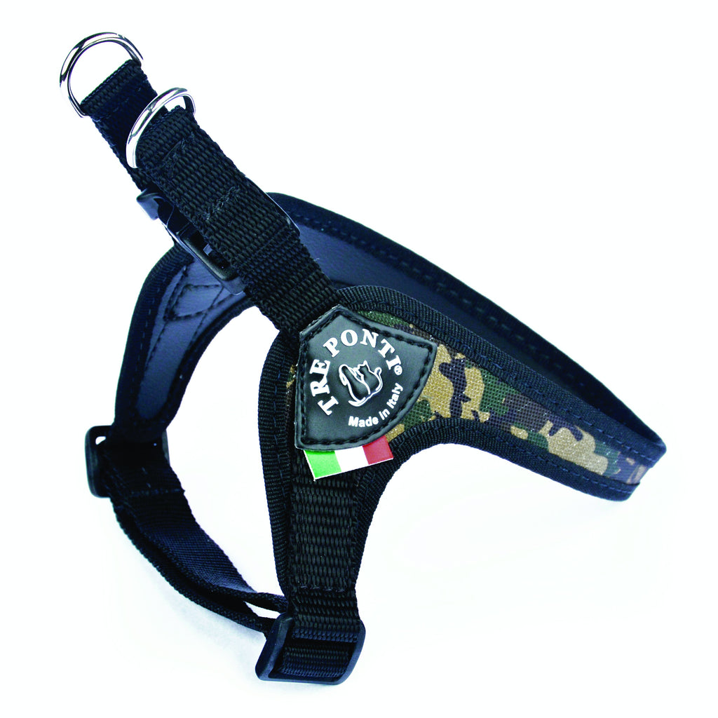 Easy Fit Camouflage Harness with Adjustable Girth